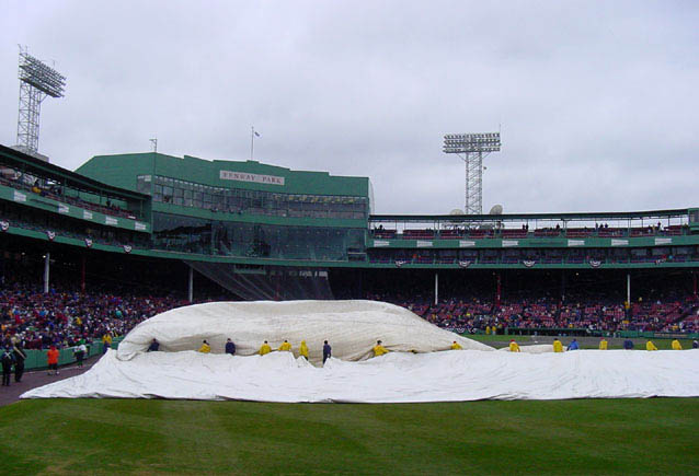 removing the tarp